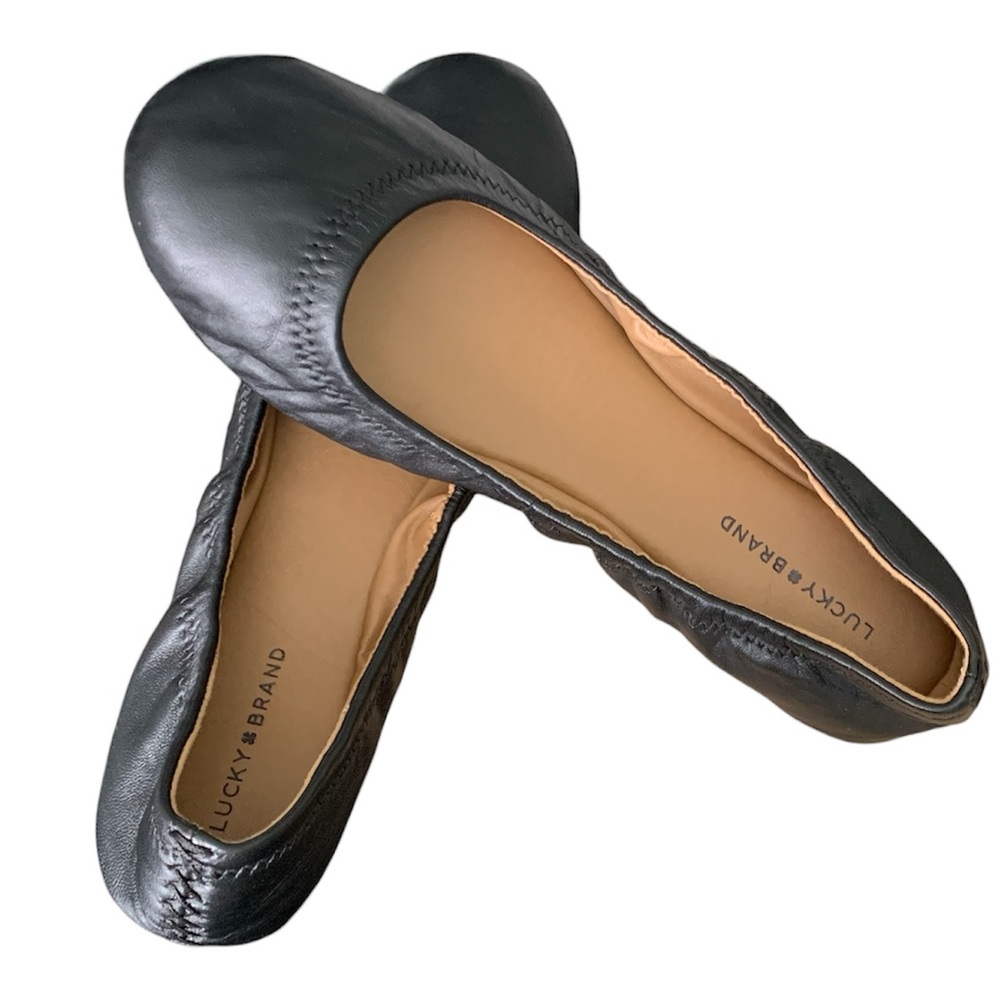 Lucky Brand Women’s Black Erin Ballet Flats | Size 9